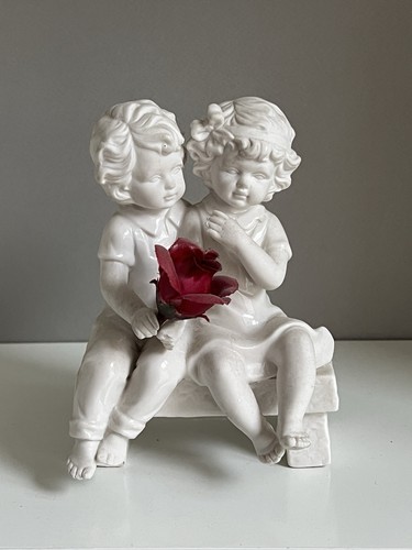 Scultura porcellana hervit - scultura,